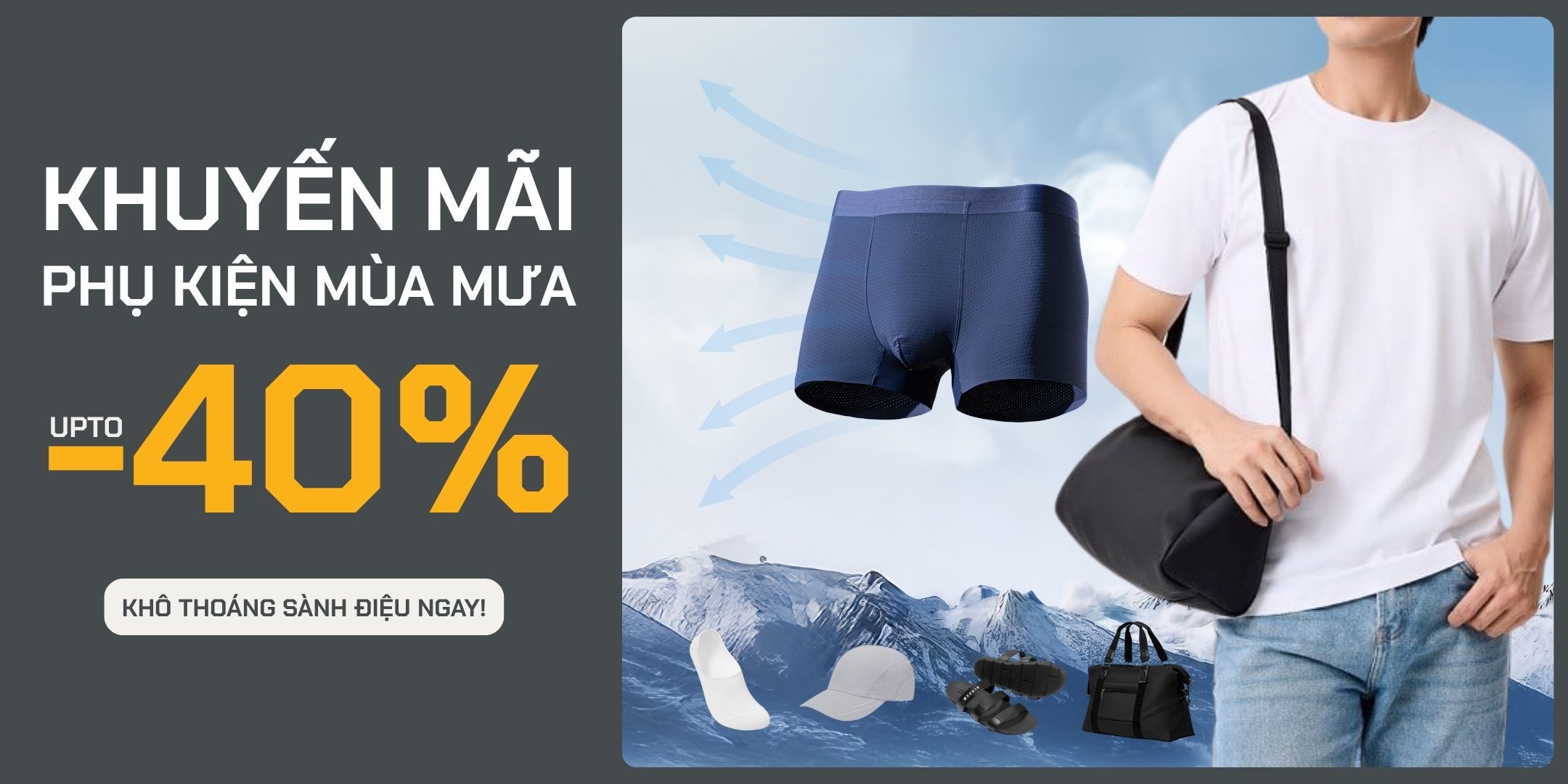 Khuyến Mãi Phụ Kiện Mùa Mưa