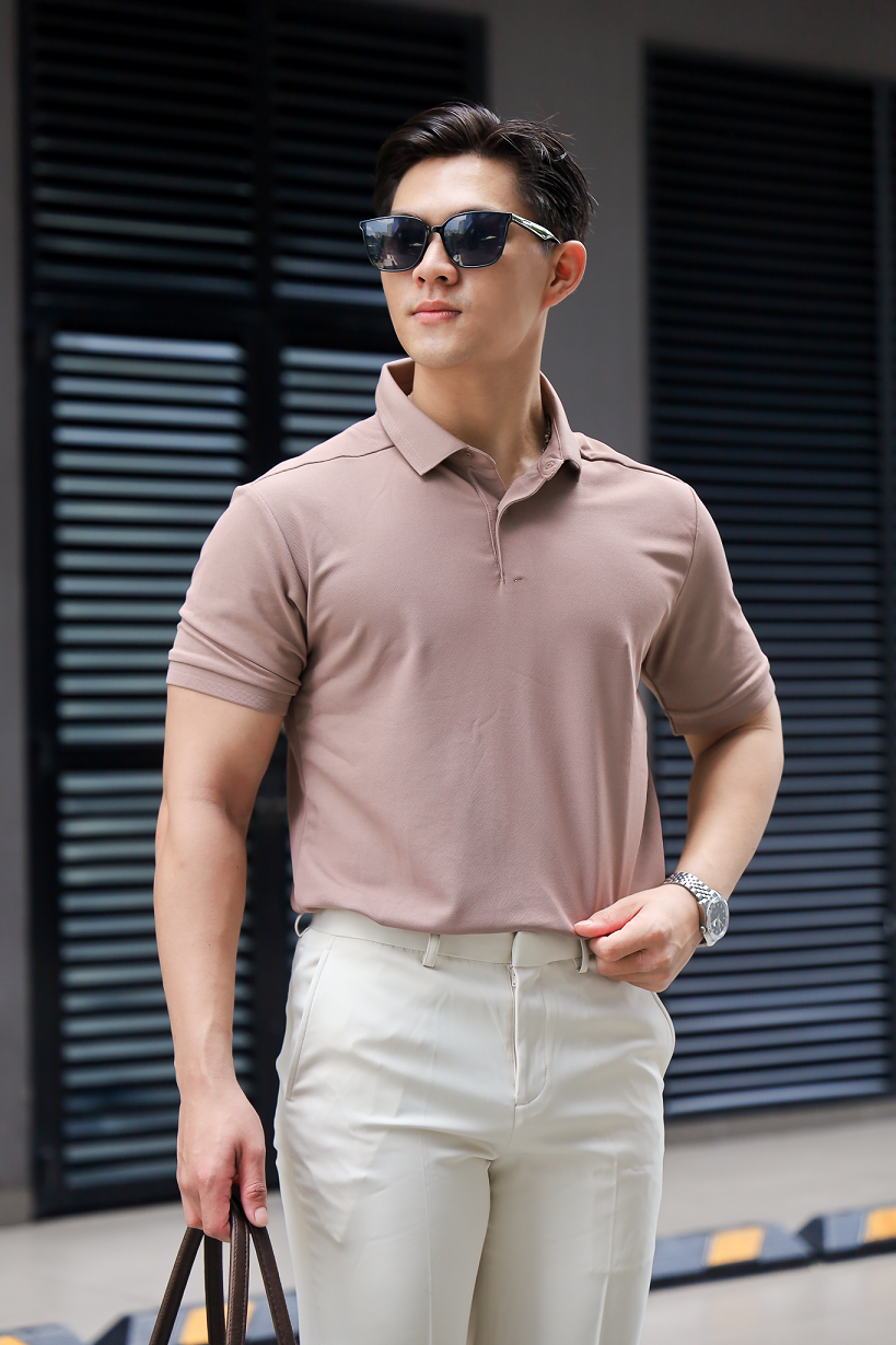 Sơ đồ minh họa cách phối đồ để cân bằng vóc dáng tam giác ngược của nam giới