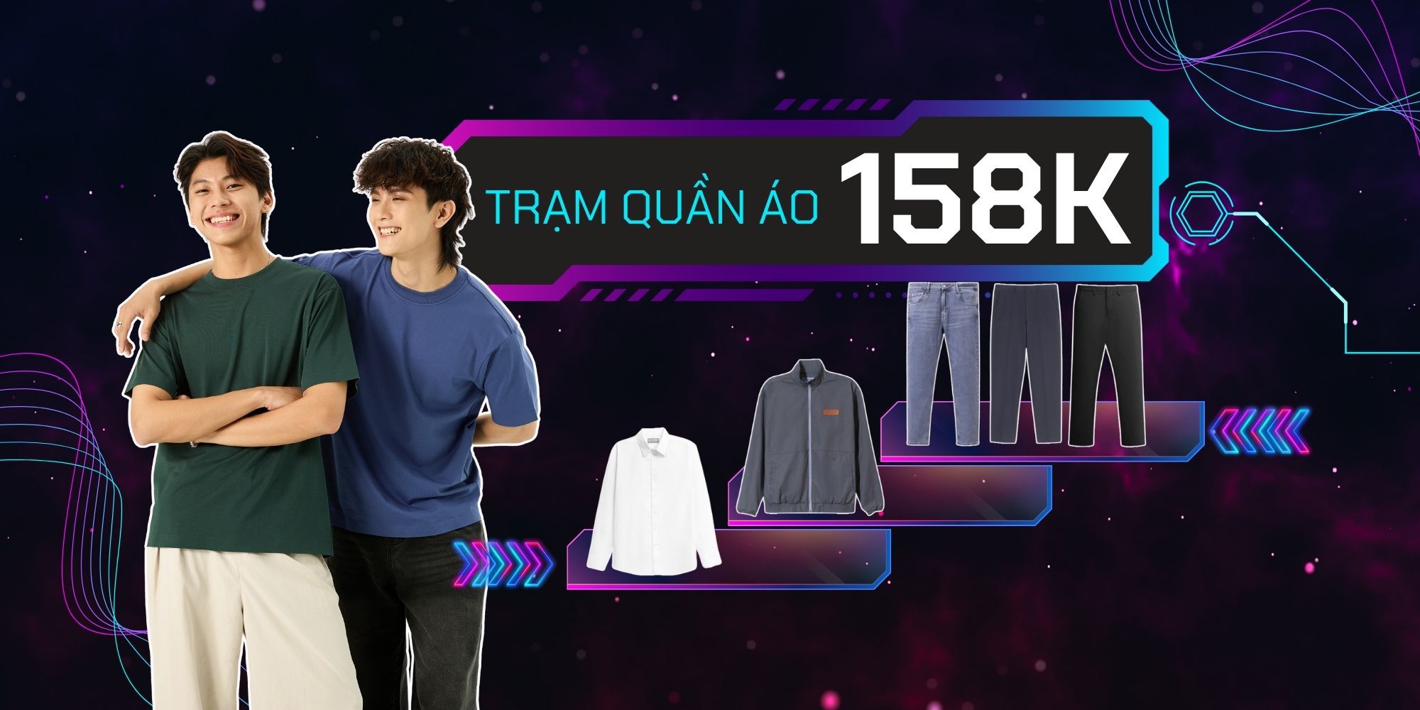SALE TRẠM QUẦN ÁO