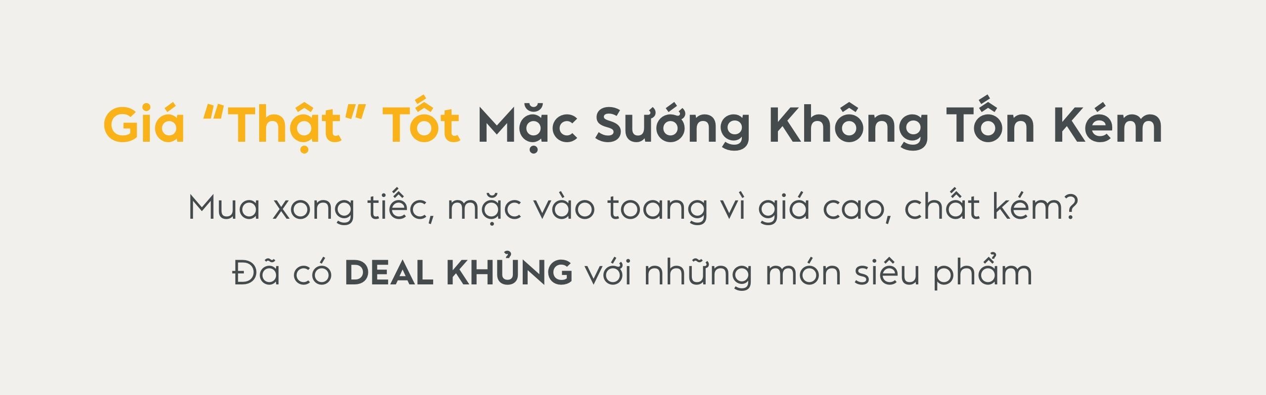 GIÁ THẬT TỐT