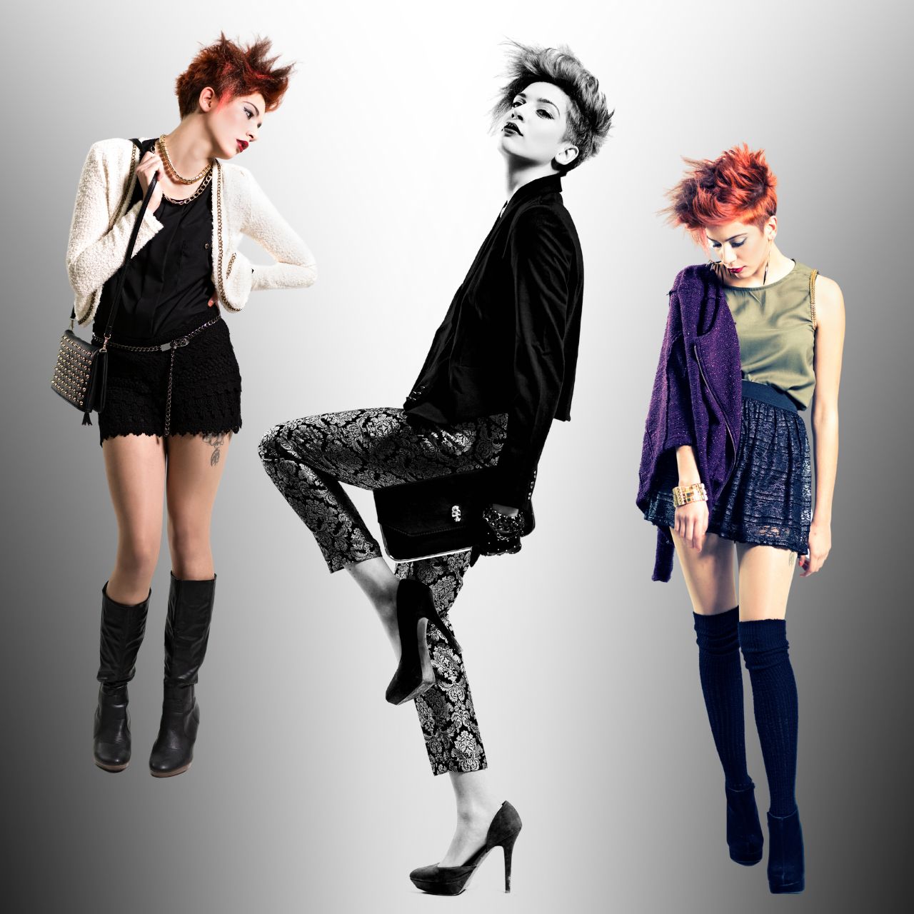 Phong cách rock chic có gì cuốn hút và nổi loạn?