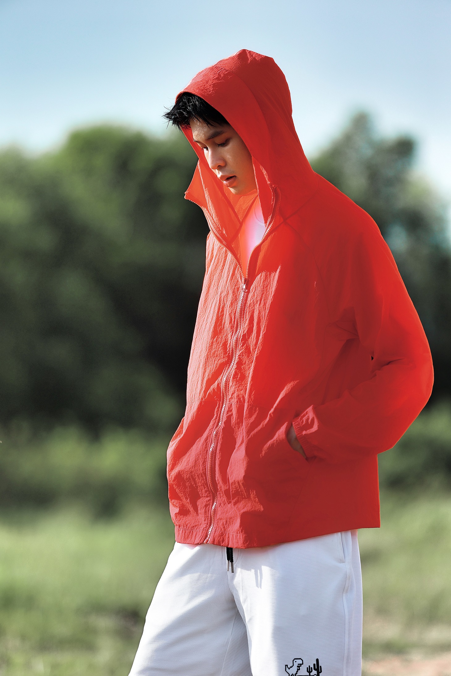 Outfit đi biển sơ mi linen YaMe