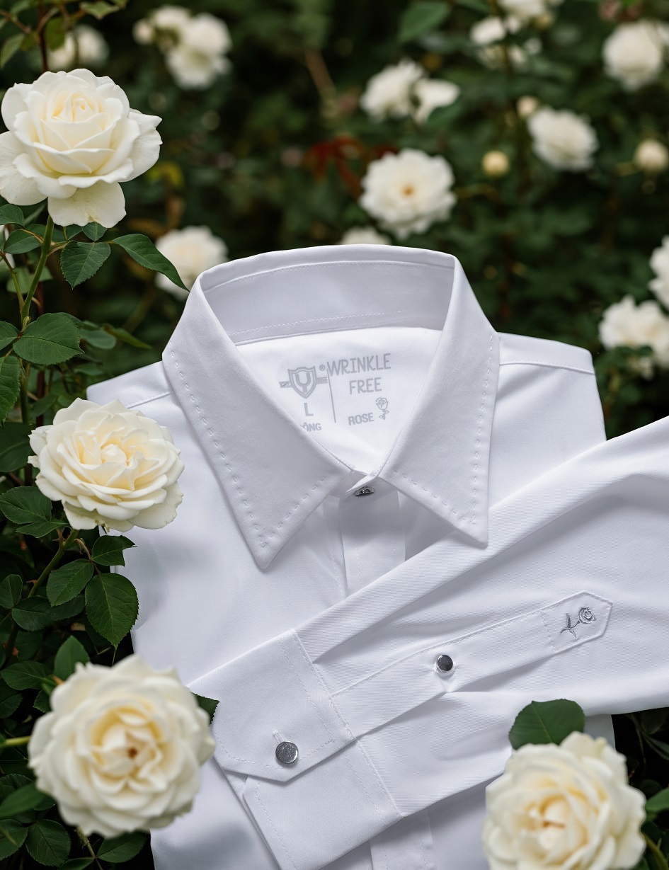 Minh họa các kiểu cổ áo sơ mi như button-down và spread collar phù hợp cho nam gầy