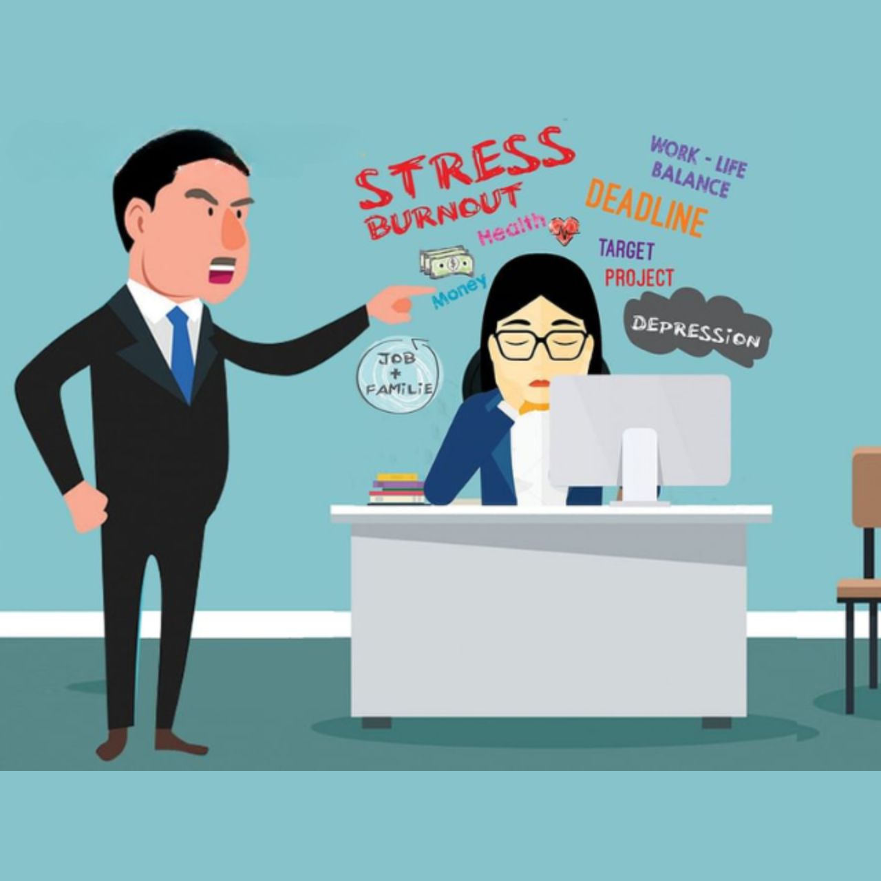 Áp lực trong công việc và cách giải quyết căng thẳng là gì?