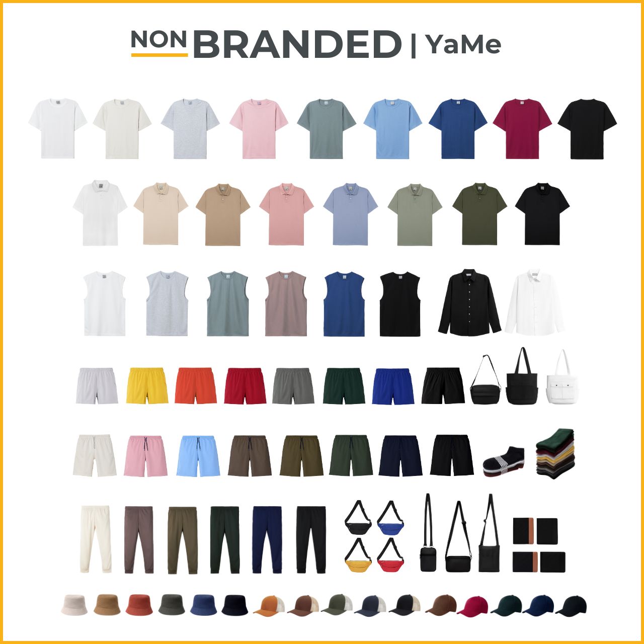Non Branded: Dòng sản phẩm này có gì đặc biệt với phong cách cơ bản, dễ phối đồ?